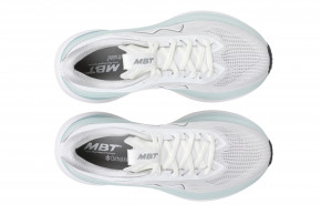 M-3000-2 LACE UP W white/light blue MBT Running